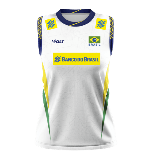 Regata Jogo 3 Vôlei Brasil Oficial Feminina Volt