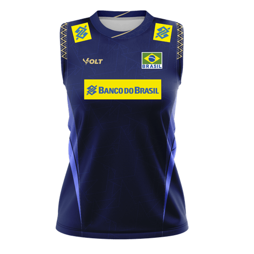Regata Jogo 2 Vôlei Brasil Oficial Feminina Volt