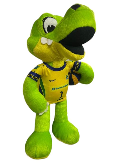 Mascote Zecaré CBV Oficial Vôlei Brasil 2025