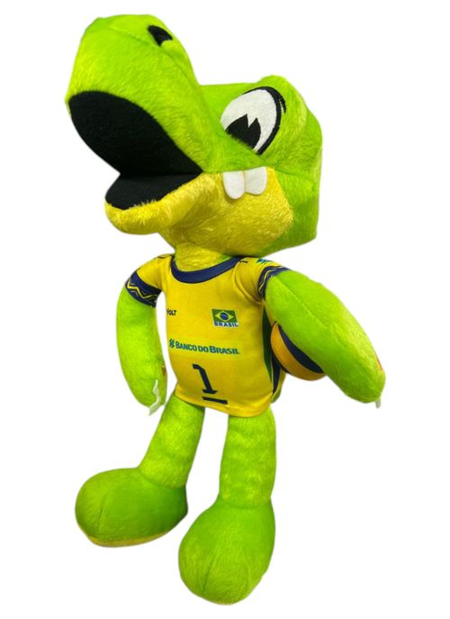 Mascote Zecaré CBV Oficial Vôlei Brasil 2025