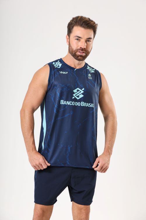 Regata Treino Vôlei Brasil Oficial Masculina Volt