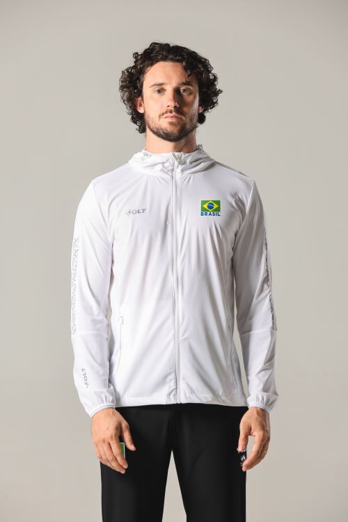 Jaqueta Vôlei Brasil Oficial Masculina Volt