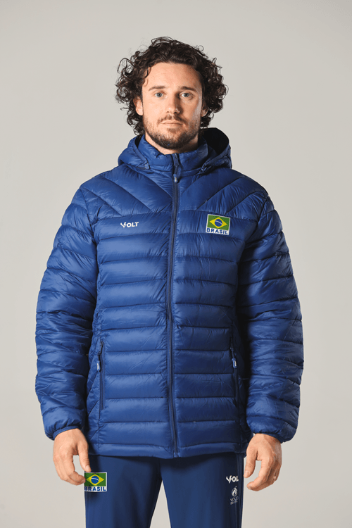 Parka Vôlei Brasil Oficial Masculina Volt