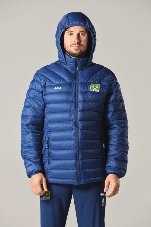 Parka Vôlei Brasil Oficial Masculina Volt