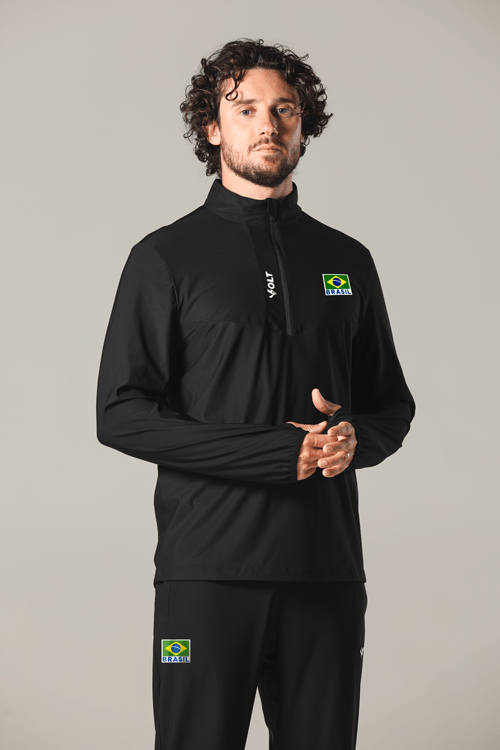Blusão Vôlei Brasil Oficial Masculina Volt