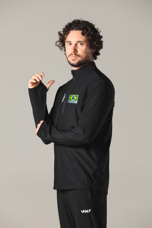 Blusão Vôlei Brasil Oficial Masculina Volt