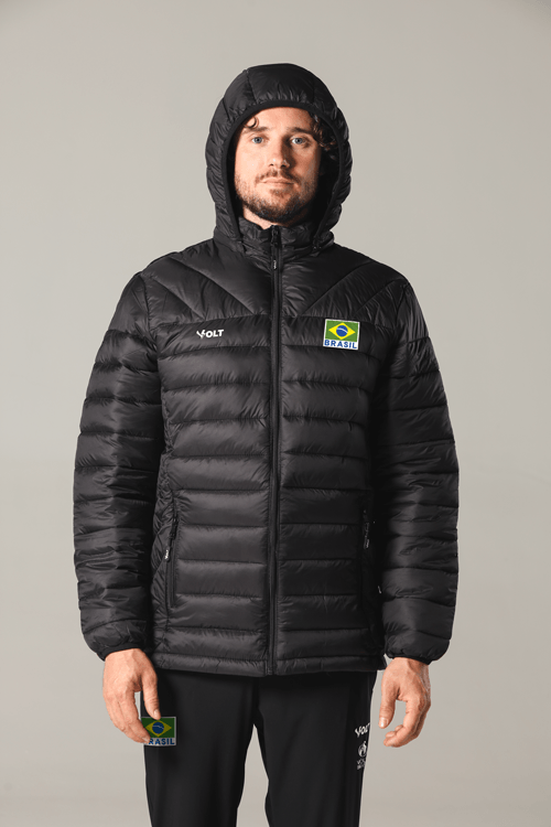 Parka Vôlei Brasil Oficial Masculina Volt