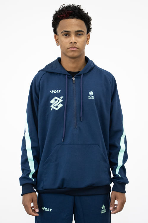 Blusão Treino Vôlei Brasil Oficial Masculino Volt