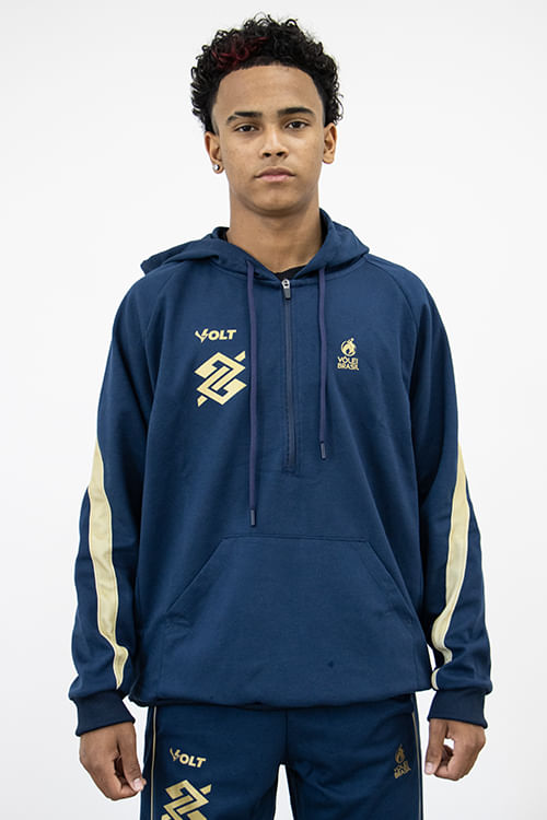 Blusão Viagem Vôlei Brasil Oficial Masculino Volt
