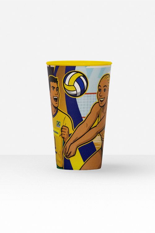 Copo Bola Vôlei Brasil Oficial