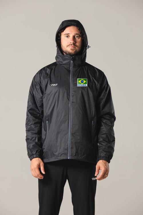 Corta Vento Vôlei Brasil Oficial Masculina Volt