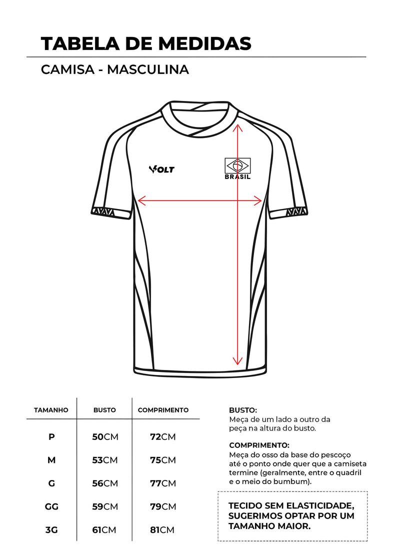 Camisa Consciência Negra Vôlei Brasil Oficial Masculina Volt