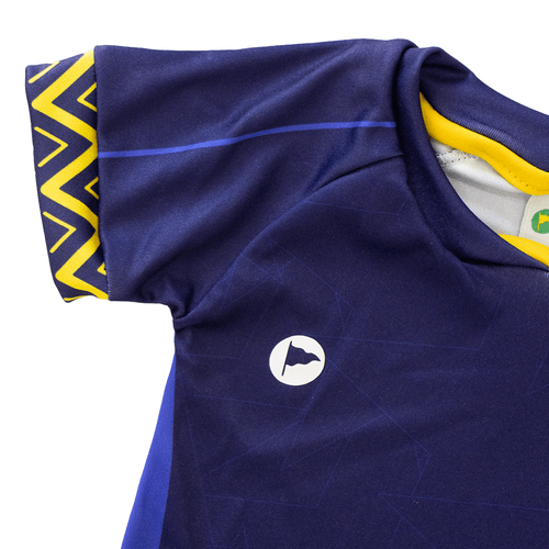 Body Torcida Baby Vôlei Brasil Azul