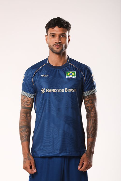 Camisa Jogo 2 2026 Vôlei Brasil Oficial Masculina Volt