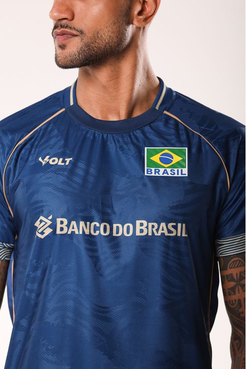 Camisa Jogo 2 2026 Vôlei Brasil Oficial Masculina Volt