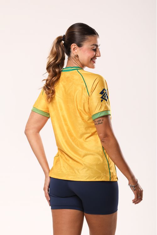 Camisa Jogo 1 2026 Vôlei Brasil Oficial Feminina Volt