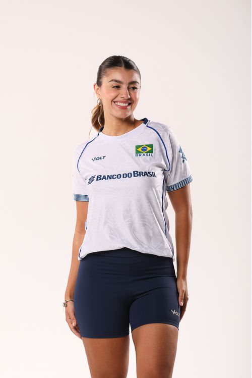 Camisa Jogo 3 2026 Vôlei Brasil Oficial Feminina Volt