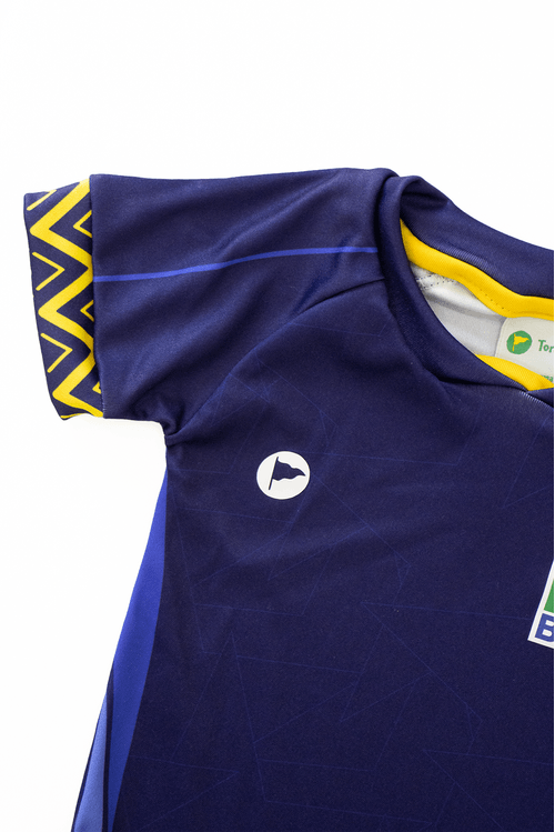 Body Torcida Baby Vôlei Brasil Azul