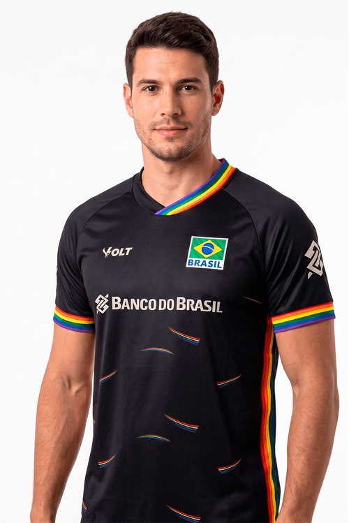 Camisa Contra o Preconceito 2026 CBV Masculina Volt
