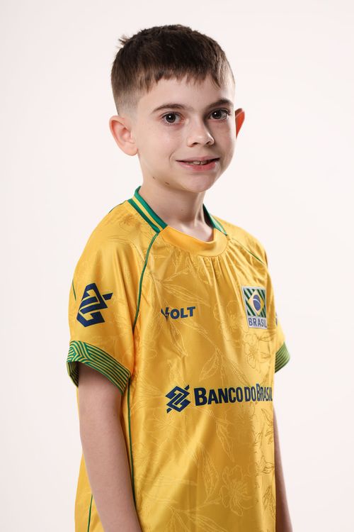 Camisa Jogo 1 2026 Vôlei Brasil Oficial Infanto Juvenil Volt