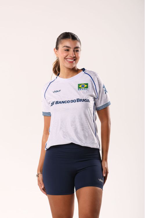 Camisa Jogo 3 2026 Vôlei Brasil Oficial Feminina Volt