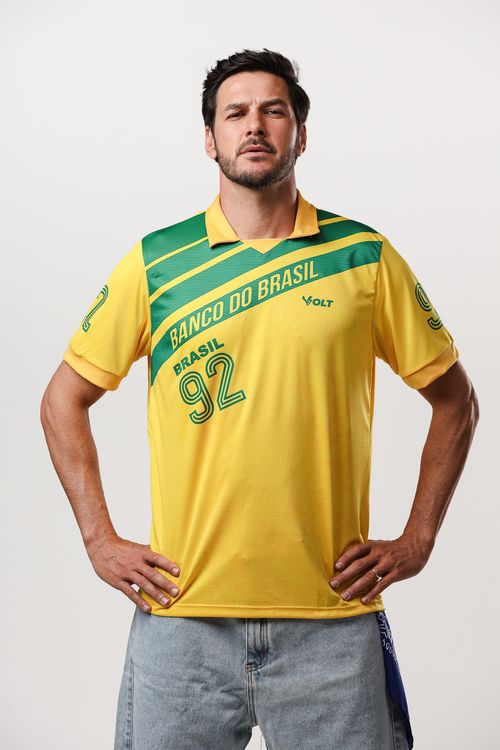 Camisa Reviver 2026 Vôlei Brasil Masculina Volt