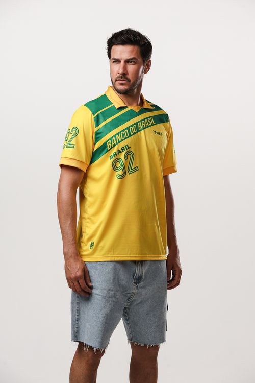 Camisa Reviver 2026 Vôlei Brasil Masculina Volt