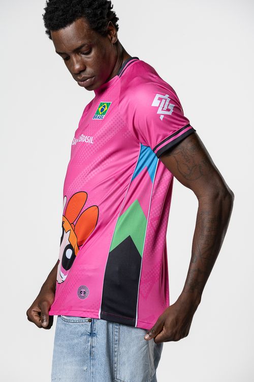 Camisa Florzinha Meninas Superpoderosas 2026 Vôlei Brasil Masculina Volt