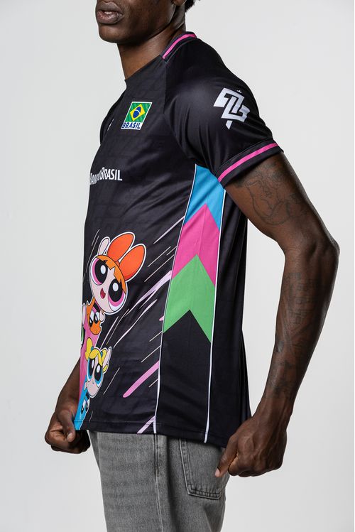Camisa Trio Meninas Superpoderosas 2026 Vôlei Brasil Masculina Volt